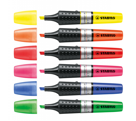 Evidenziatore Luminator - colori assortiti - expo 24 pezzi - Stabilo - 71/24-4 - DMwebShop - 1
