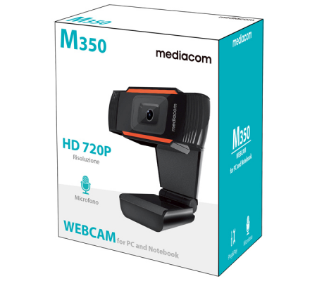 Webcam M350 - con microfono integrato - 720p - Mediacom - M-WEA350 - DMwebShop - 4