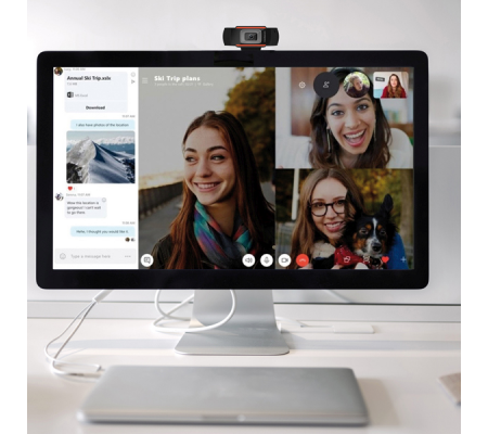 Webcam M350 - con microfono integrato - 720p - Mediacom - M-WEA350 - DMwebShop - 5