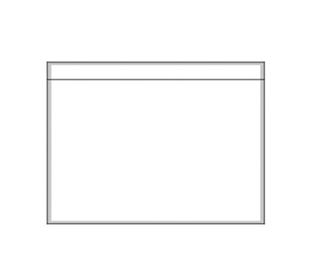 Busta adesiva portadocumenti - senza stampa - C5 (23 x 16,5 cm) - carta - trasparente - Eco Starline - conf. 250 pezzi - X190003 - 8025133108104 - DMwebShop - 2