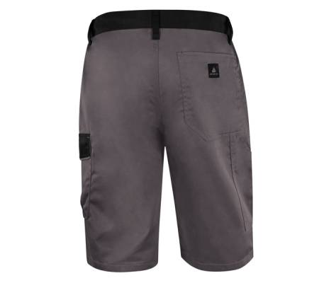 Bermuda da lavoro M1BE2 - taglia L - twill-poliestere-cotone - grigio - Deltaplus - M1BE2GRGT - 3295249289928 - DMwebShop - 1