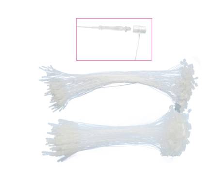 Fili manuali di sicurezza - 22,5 cm - trasparente - conf. 1000 pezzi - Lebez - 5266 - 8007509041239 - DMwebShop - 1