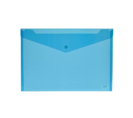 Busta con bottone - formato orizzontale - 18,5 x 13,5 cm - colori assortiti - conf. 12 pezzi - Lebez - 80195 - 8007509062258 - DMwebShop - 2