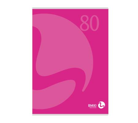 Maxiquaderno Color 80 - A4 - 1 rigo - 40+2 fogli - 80 gr - copertina 250 gr - conf. 12 pezzi - BM - 0110590 - 8008234105906 - DMwebShop - 7