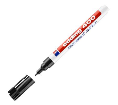 Marcatore permanente 400 - punta conica - tratto 2 - 4 mm - astuccio 10 colori assortiti - Edding - E-400 10 - 4004764858866 - DMwebShop - 1