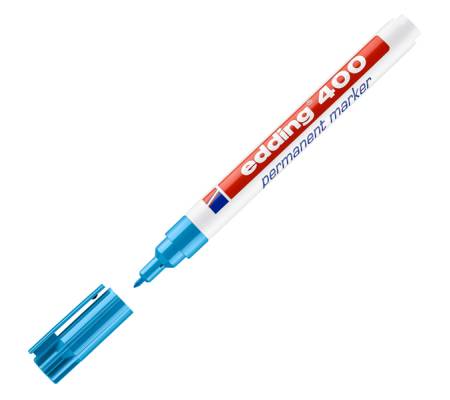 Marcatore permanente 400 - punta conica - tratto 2 - 4 mm - astuccio 10 colori assortiti - Edding - E-400 10 - 4004764858866 - DMwebShop - 10