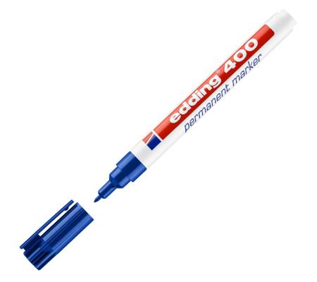 Marcatore permanente 400 - punta conica - tratto 2 - 4 mm - astuccio 10 colori assortiti - Edding - E-400 10 - 4004764858866 - DMwebShop - 2