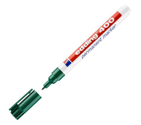 Marcatore permanente 400 - punta conica - tratto 2 - 4 mm - astuccio 10 colori assortiti - Edding - E-400 10 - 4004764858866 - DMwebShop - 4