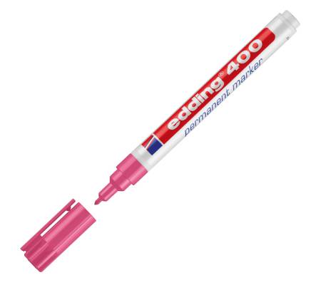 Marcatore permanente 400 - punta conica - tratto 2 - 4 mm - astuccio 10 colori assortiti - Edding - E-400 10 - 4004764858866 - DMwebShop - 9