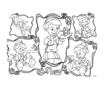 Puzzle supermaxi pinocchio 108 pezzi 70 x 50 cm - Lisciani - 31757. - 8008324031757 - DMwebShop - 1