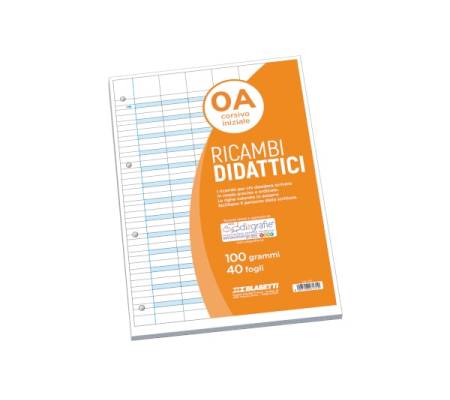 Ricambi didattici forati - A4 - 40 fogli carta 100 gr - 8007758274310 - DMwebShop - 3