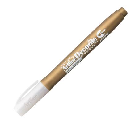 Marcatore Decorite - punta pennello - oro - Artline - A EDF-F/O - 4549441010842 - DMwebShop - 1