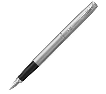 Gift Set DUO - Jotter stainless steel CT sfera + stilografica - punta media - Parker - 2093258 - 3026980932589 - DMwebShop - 2