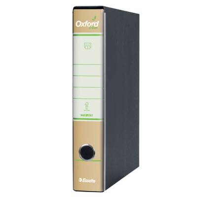 Registratore Oxford Green G82 - dorso 5 cm - commerciale - 23 x 30 cm - avana - conf. 8 pezzi - Esselte - 397820501 - 8004157205013 - DMwebShop - 2
