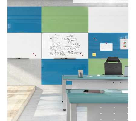Lavagne magnetiche senza bordi - 100 x 150 cm - bianco - Cep - 2234020021 - DMwebShop - 1