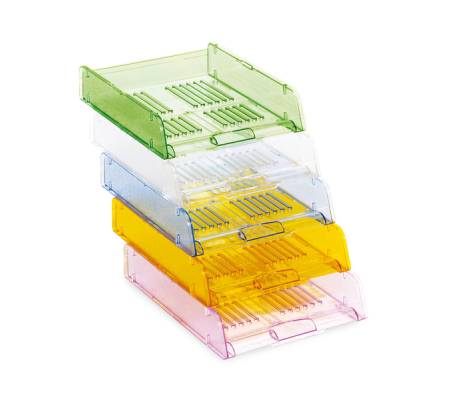 Vaschetta portacorrispondenza TR25310 - 26 x 34 x 6 cm - verde trasparente - conf. 10 pezzi - Arda - TR25310V - 8003438125347 - DMwebShop - 1