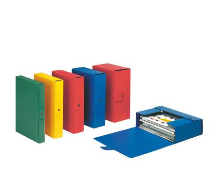 Scatola progetto Eurobox - dorso 4 cm - 25 x 35 cm - blu - conf. 5 pezzi - Esselte - 390324050 - 8004157324059 - DMwebShop - 1