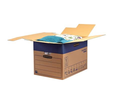 Scatola Smooth Move Prime - per traslochi - 127 lt - conf. 5 pezzi - Bankers Box - 6205401 - 50043859607056 - DMwebShop - 1