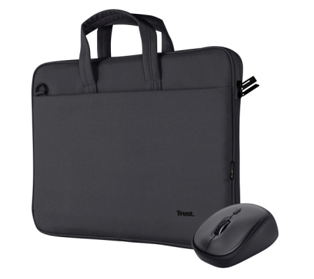 Borsa per laptop Bologna - con mouse - 16 ' - nero - Trust - 24988 - DMwebShop - 1
