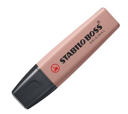 Evidenziatore conf. 10 pezzi - Stabilo Boss NatureColors - tratto 2 + 5 mm - fava di cacao - Stabilo - 70/165 - 4006381599658 - DMwebShop - 1