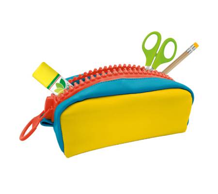 Taschetta Zippy Colors - 22 x 10 x 8 cm - PU - colori assortiti - conf. 12 pezzi - Lebez - 81529 - 8007509121429 - DMwebShop - 1