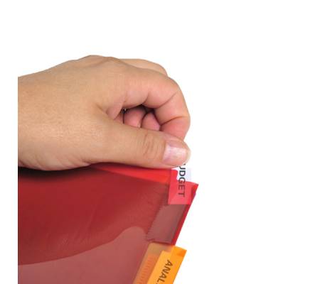 Divisori neutri a 12 tacche - PP - A4 maxi - con portaetichetta - colori assortiti - conf. 10 pezzi - Exacompta - 4844E - 3130630048442 - DMwebShop - 4