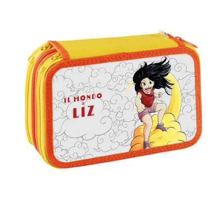 Astuccio 3 Zip Manga - 13 x 20 x 7,5 cm - fantasie assortite - conf. 12 pezzi - Favorit - 400184012 - 8006779051146 - DMwebShop - 4