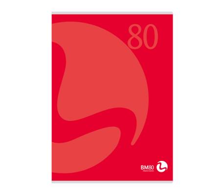 Maxiquaderno Color 80 - A4 - rigo di 3a - 40+2 fogli - 80 gr - copertina 250 gr - conf. 12 pezzi - BM - 0110586 - 8008234105869 - DMwebShop - 9