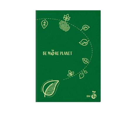 Maxiquaderno Be More Planet - A4 - 36+2 fogli - 80 gr - 1 rigo - conf. 20 pezzi - BM - 0122653 - 8008234226533 - DMwebShop - 3