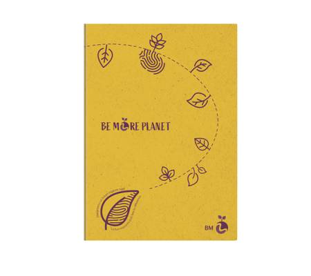 Maxiquaderno Be More Planet - A4 - 36+2 fogli - 80 gr - 1 rigo - conf. 20 pezzi - BM - 0122653 - 8008234226533 - DMwebShop - 7
