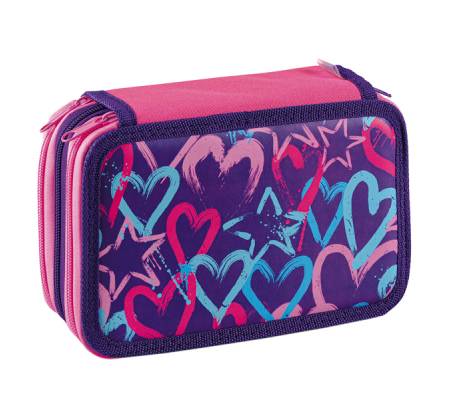 Astuccio 3 Zip Fantasy - 13 x 20 x7,5 cm - colori assortiti - conf. 12 pezzi - Favorit - 400184015 - 8006779051047 - DMwebShop - 5