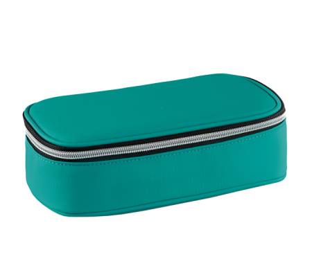 Portapenne ovale XL - 13 x 22 x 7 cm - colori assortiti - conf. 12 pezzi - Favorit - 400184017 - 8006779050972 - DMwebShop - 5