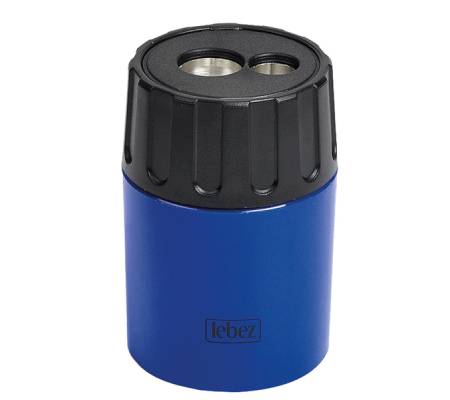 Temperamatite - 2 fori - con contenitore - conf. 10 pezzi - Lebez - 430 - 8007509052617 - DMwebShop - 1