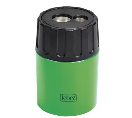 Temperamatite - 2 fori - con contenitore - conf. 10 pezzi - Lebez - 430 - 8007509052617 - DMwebShop - 4