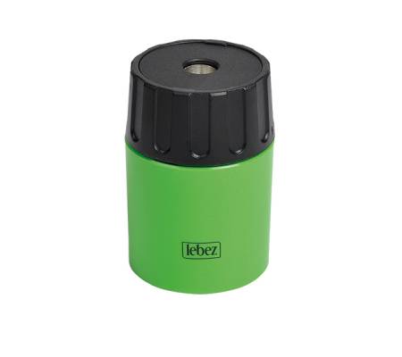 Temperamatite - 1 foro - con contenitore - conf. 10 pezzi - Lebez - 403 - 8007509052587 - DMwebShop - 2