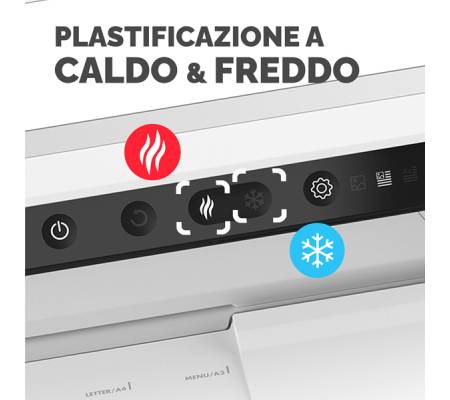 Plastificatrice Venus - A3 - caldo-freddo - Fellowes - 5746701 - 50043859763431 - DMwebShop - 2