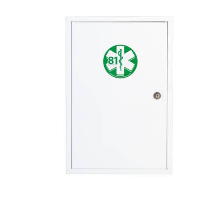 Armadietto di pronto soccorso 102/M - 46 x 30 x 14 cm - metallo oltre 3 persone bianco - Pvs - CPS523 - 8034028010040 - DMwebShop - 1