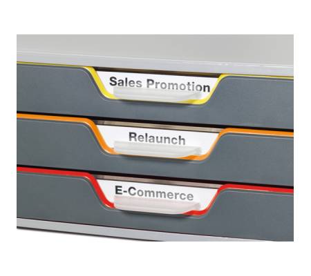 Cassettiera sottomonitor Varicolor - 28 x 9,5 x 35,6 cm - Durable - 7603-27 - 4005546985602 - DMwebShop - 3
