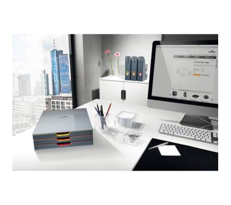 Cassettiera sottomonitor Varicolor - 28 x 9,5 x 35,6 cm - Durable - 7603-27 - 4005546985602 - DMwebShop - 5