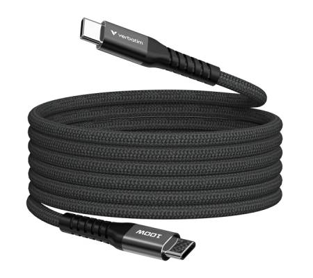 Cavo USB-C to USB-C - 100W - nero - 120 cm - Verbatim - 31863 - 23942318637 - DMwebShop