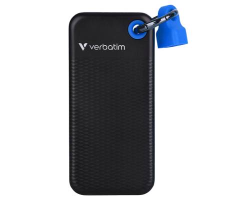 SSD Portatile Pocket USB 3.2 GEN 2 - 1 TB - nero-blu - Verbatim - 32191 - 23942321910 - DMwebShop