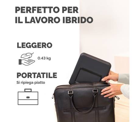 Supporto laptop Breyta - nero - Fellowes - 100016558 - 43859794843 - DMwebShop - 4