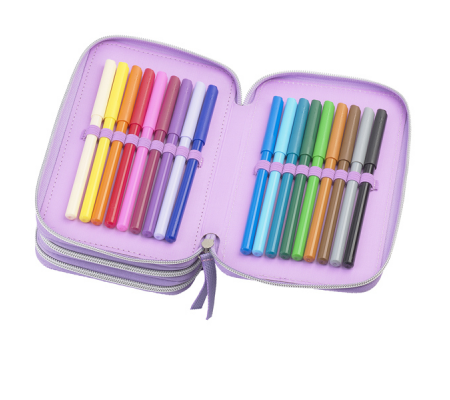 Astuccio 3 zip Unicorn Edition - Faber Castell - 573040 - DMwebShop - 4