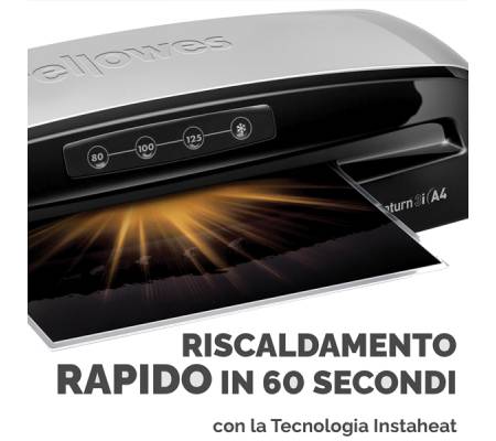 Plastificatrice Saturn 3I - A4 - a caldo - Fellowes - 5724801 - 43859679904 - DMwebShop - 1