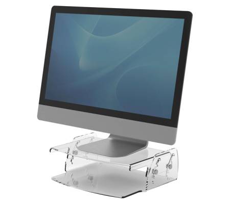 Supporto monitor regolabile Clarity - 35 x 25,6 x 7-13 cm - Fellowes - 9731101 - 43859752706 - DMwebShop - 1
