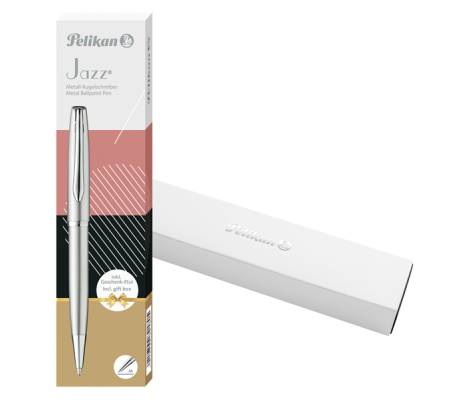 Penna a sfera Jazz Noble Elegance - punta M - silver - Pelikan - 400189879 - 4012700821799 - DMwebShop - 1