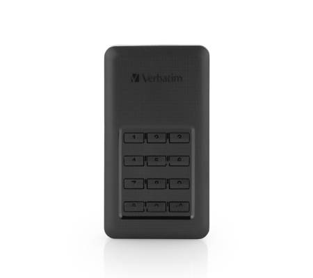 Memoria SSD portatile Store 'N'Go Usb 3.1 - con tastierino numerico - 256 Gb - Verbatim - 53402 - 23942534020 - DMwebShop - 3
