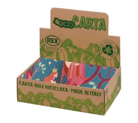 Carta regalo Vintage - 100 fogli - 70 x 100 cm - fantasie assortite - Rex Sadoch - RC56005G - 8006715257786 - DMwebShop - 1