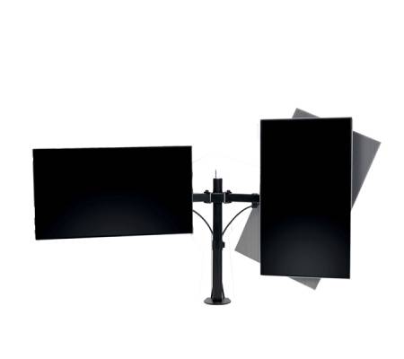 Braccio estensibile ergonomico per monitor doppio SmartFit - nero - Kensington - K55409WW - 85896554097 - DMwebShop - 2