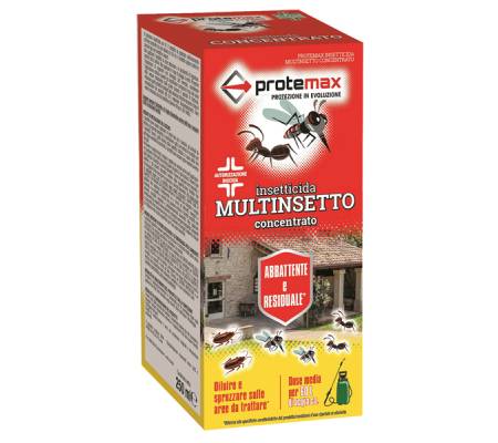 Insetticida multinsetto concentrato - 250 ml - Protemax - PROTE368.B - 8005831014884 - DMwebShop